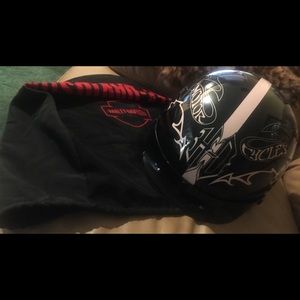 Harley Davidson Womens Helmet with travel bag